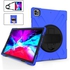 Rugged Heavy Duty Cover For IPad Pro 12.9 2018-2020 With Strap - Blue