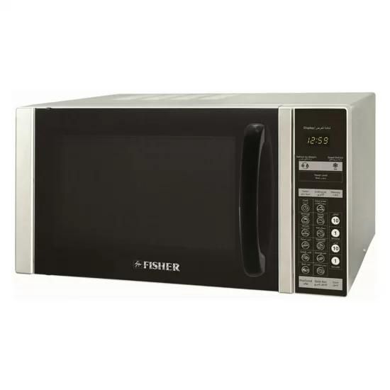 Fisher Microwave Oven/Grill/30Ltr/900W/Silver - (FEMG7530V)