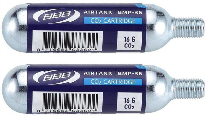 BBB AirTank Cartridges CO2 2 Pieces - 16G