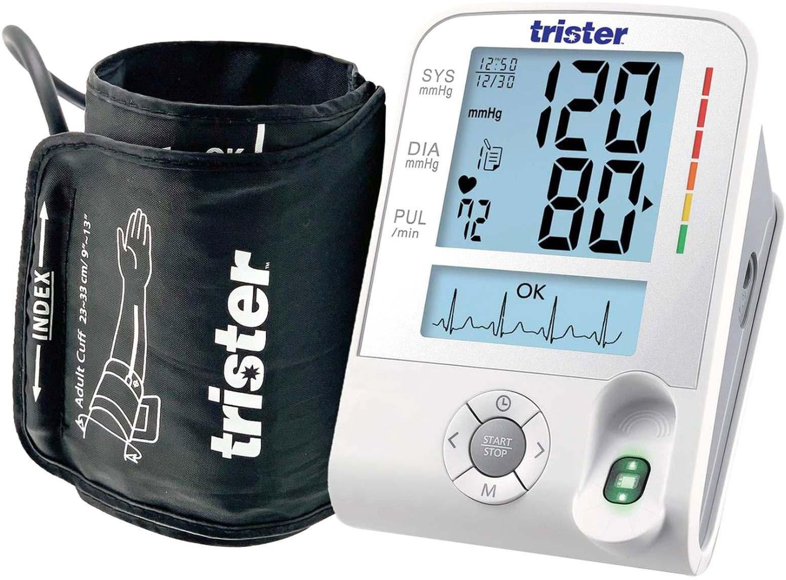 Trister Upper Arm Blood Pressure Monitor TS-360BP White