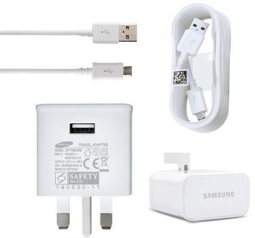 Samsung Galaxy S3,S4,S5, NOTE4, S6,S7 J7, Charger - White.