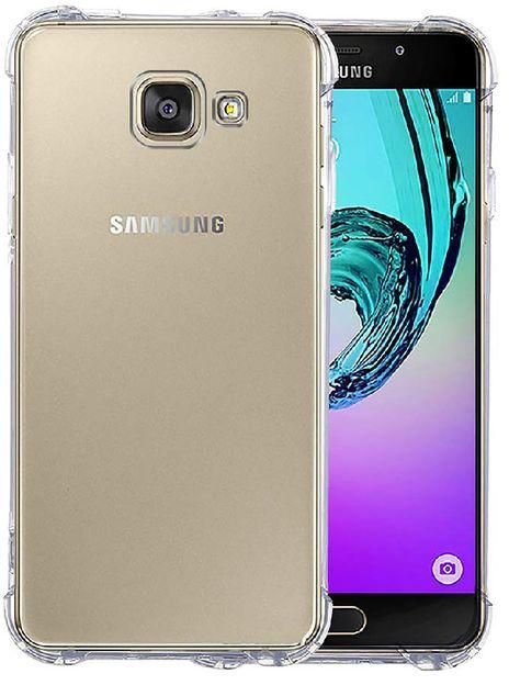 Back Defender Anti Shock Case For Samsung Galaxy A7 (2017) - Clear
