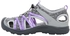 Northside Women's Athletic Sandal, Gray/Lilac-050, 9