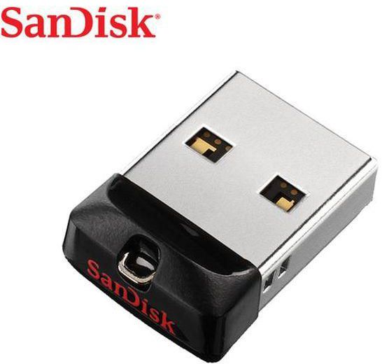 Sandisk Usb Flash Drive Cruzer Fit Pen Drive 8gb 16gb 32gb 64gb Mini Usb Stick Usb 2.0 U Disk For Lap Desk Car Audio