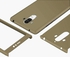 For Huawei Mate 10 Pro case 360 Degree Plastic 3 pieces front And back And Glass Screen Protector - Gold