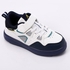 Activ Leather Comfy Navy Blue , White & Turquoise Boys Sneakers