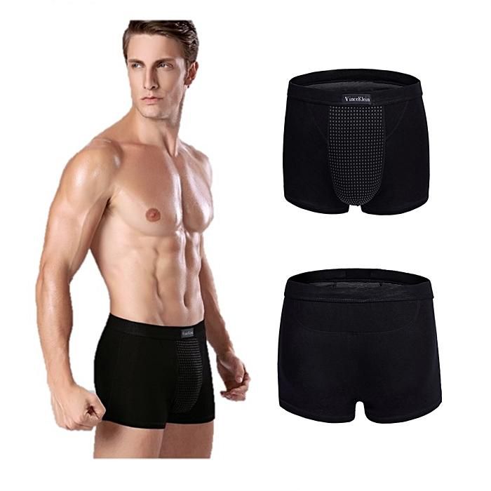 Syurga Vince Klcin Magnetic Health Canned Men's Underwear - 4 Sizes (Black)