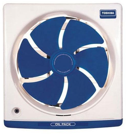 Toshiba Kitchen Ventilating Fan, 25 Cm, Blue - VRH25J10
