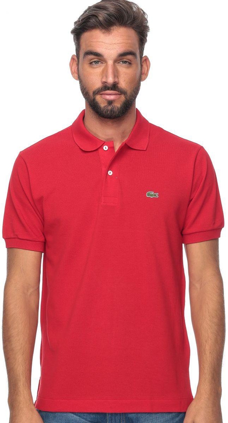 Lacoste For Men L , Red - Polos