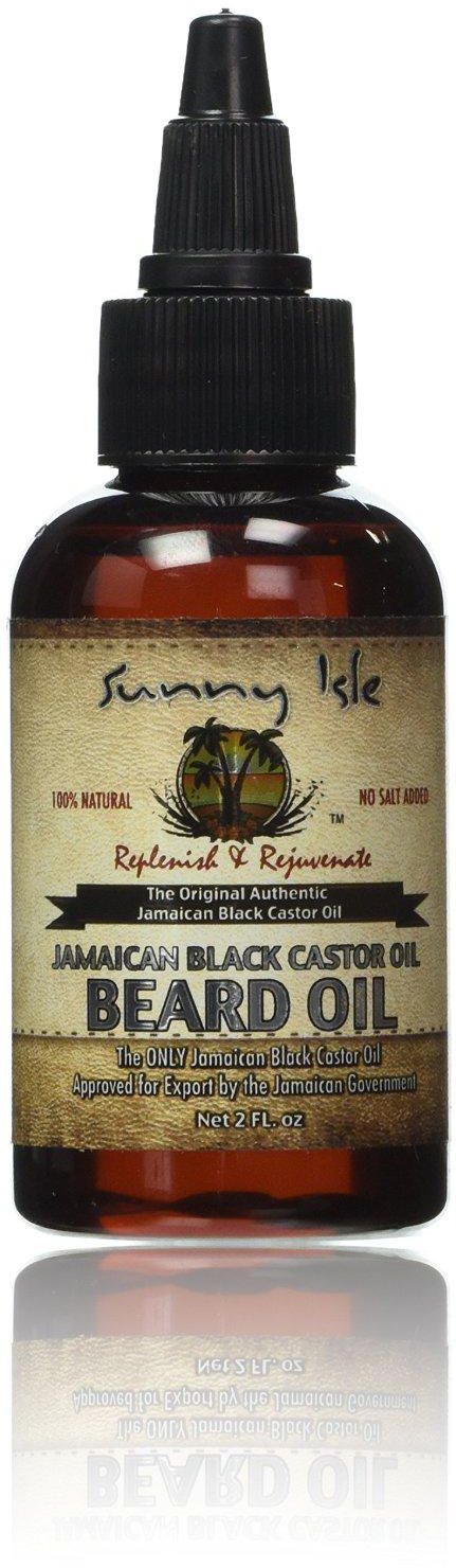Sunny Isle Jamaican Black Castor Beard Oil 2 Oz