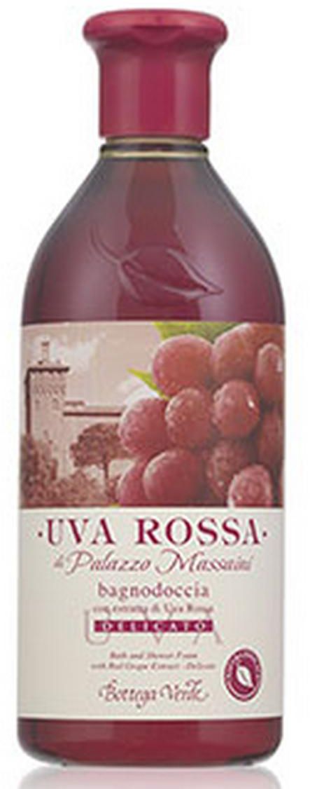 Bottega Verde Uva Rossa di Palazzo Massaini Bath and Shower Foam with Red Grape Extract 400 ml - Delicate