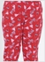 Girl's Notched Collared Printed Pyjama Set Multicolour