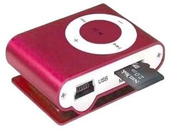 مشغل MP3 نانو مع ذاكرة تخزين سعة 2 جيجابايت GE810EL0HQY3ANAFAMZ-2475259 وردي/أبيض/أسود