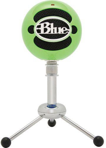 Blue Snowball USB Condenser Microphone (Neon Green)
