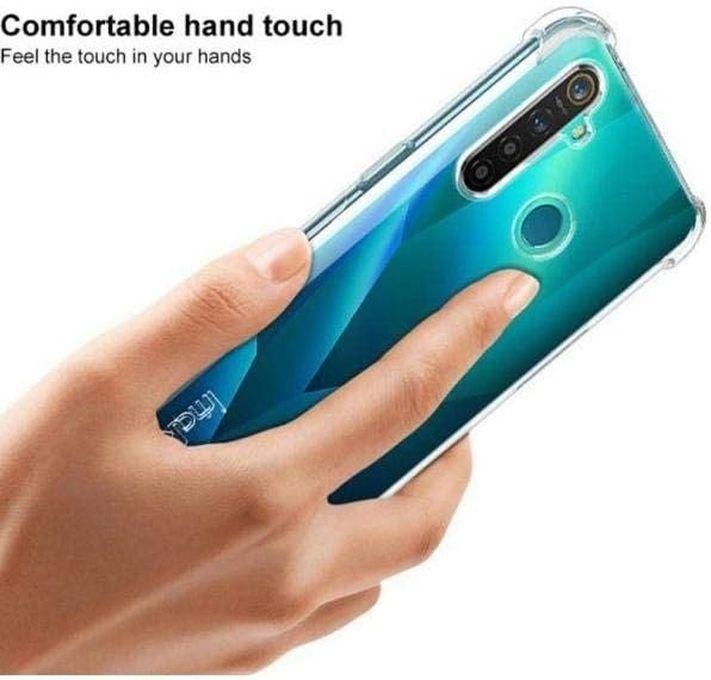 Ten Tech Transparent Cover With Anti-shock Corners Made Of Heat-resistant Polyurethane For Realme 5 Pro – Transparent Oppo