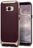 Samsung Galaxy S8 Plus Case Cover, Spigen, Slim Fit Flexible Inner Protection, Hard Bumper Frame, Dual Layer, Burgundy