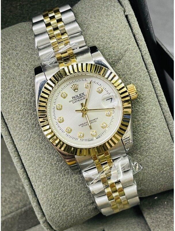 Rolex_Date Just Automatic for Women (Gold/Silver)