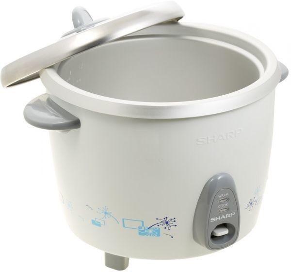 Sharp KSH-118 1.8 Liter Rice Cooker - White