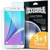 Rearth Pack of 4 Invisible Defender HD Clarity Screen Guard for Samsung Galaxy Note 5