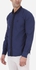 Men's Club Self Striped Shirt - Dark Blue