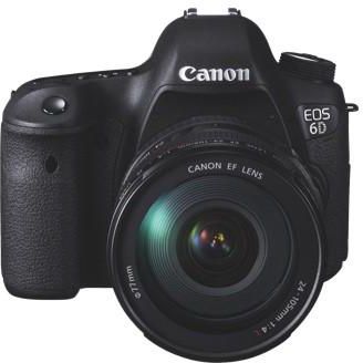 Canon EOS 6D DSLR Camera with 24-105mm IS USM Lens Kit