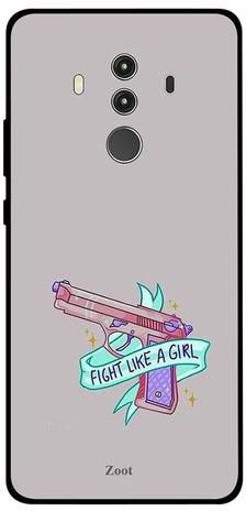 Skin Case Cover -for Huawei Mate 10 Pro Fight Like A Girl Fight Like A Girl