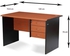 4 feet Office Table with 3 Drawers-Cherry-BLKL
