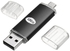 2 In 1 Micro USB / USB 2.0 Flash Drive Memory Stick Pen OTG Function 32GB 32G Black (black)