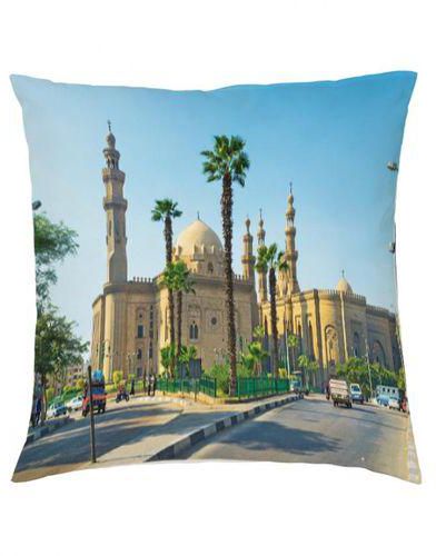 Texveen IS-P-0033 Islamic Digital Printed Pillow Cover - Multicolor - 40x40 cm