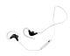 Awei A890BL Bluetooth 4.0 Wireless Sports Ear Hook Headphone -White