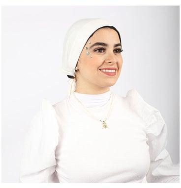 Casual Plain-Basic hijab Off-White