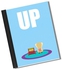 Movie Up Cover Printed A4 Size Binded Notebook Multicolour
