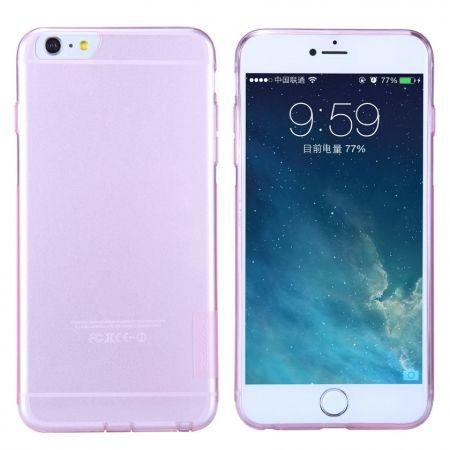 Nillkin Apple iPhone 6 Plus 5.5 inch Nature TPU Back Case Cover With Screen Protector -Pink