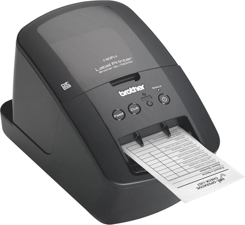 Brother Wireless Label Printer, Black - QL-720NW