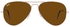 Sunglasses for Unisex by Ray-Ban , Metal , Gold , RB3025 00133 62