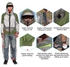 Outdoor Mosquito Repellent Suit Bug Jacket Mesh Hooded XXL 15*1*12cm