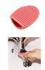 Make up for you Silicon Brush Egg Makeup Brush Cleaning Tool Pink