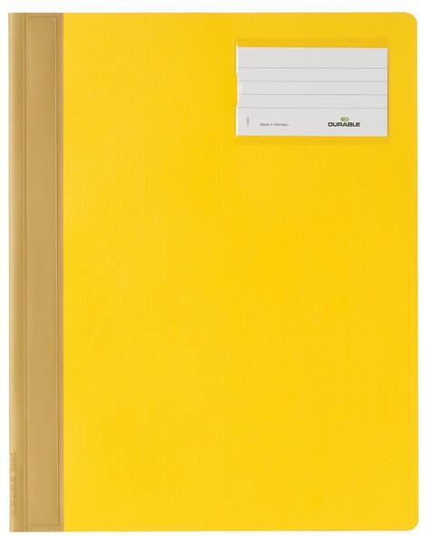 Durable Management File A4, Extra Wide, Yellow