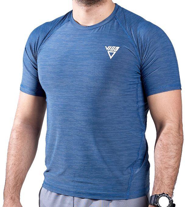 Viga viga performance nylon t-shirt Teal blue