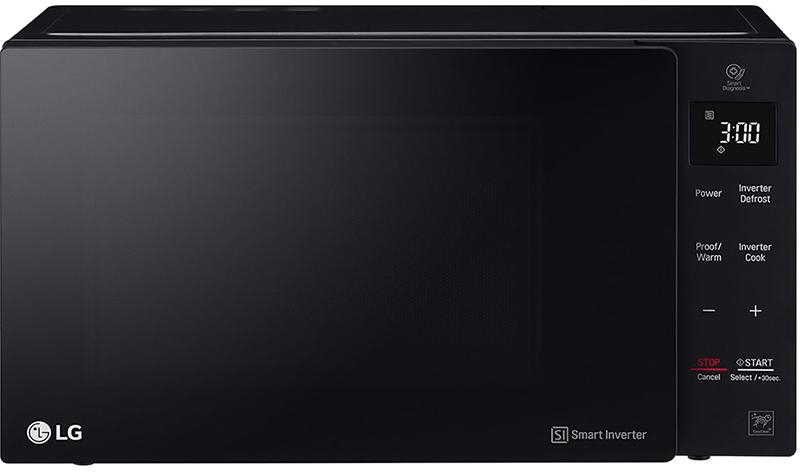 LG Grill” NeoChef Microwave Oven 25L , Smart Inverter ,BLACK - MH6595DIS