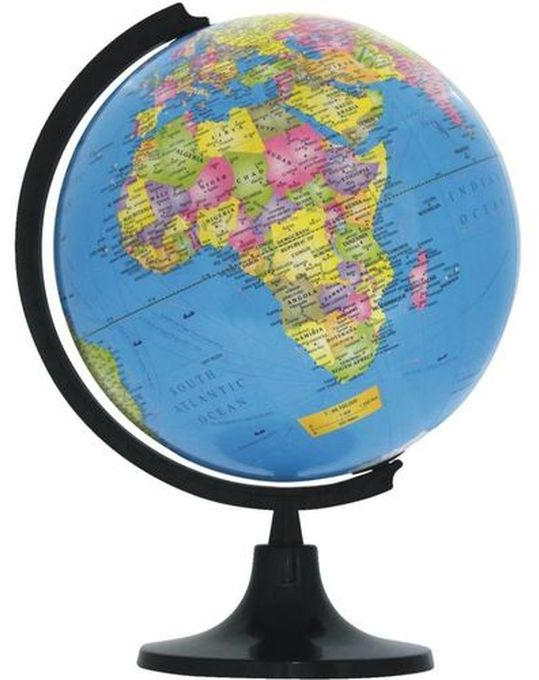 30cm World Map Rotating Globe