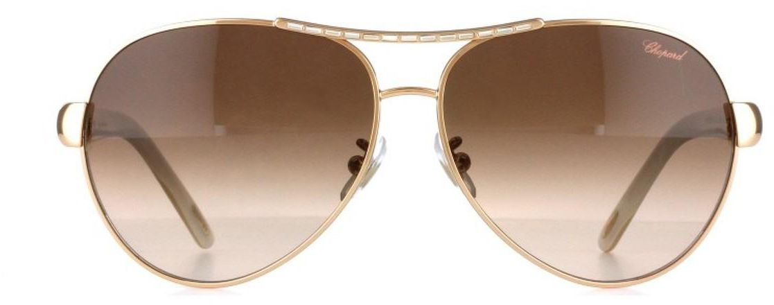 Oval Gold Sunglasses For Women