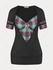 Plus Size & Curve Plaid Sweetheart Neck 2 in 1 Tee - M | Us 10