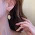 Trendy Gold Leaf Dangle Earrings Fashion Piercing Jewelry For Girls/ Women