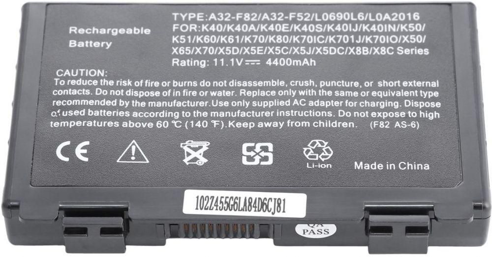 Laptop Replacement Batteries for ASUS-F82