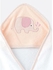 بطانية اطفال بغطاء للرأس من تايني هاج، مقاس 75 × 90، متعددة الالوان، 4093000000107