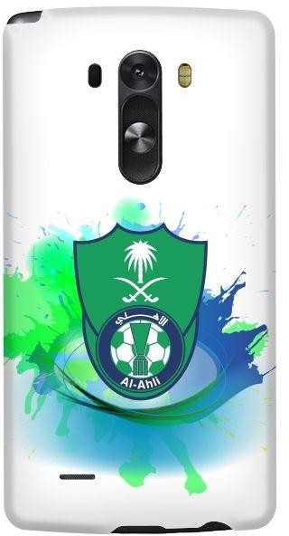 Stylizedd LG G3 Premium Slim Snap case cover Matte Finish - Splash of Al Ahli -KSA