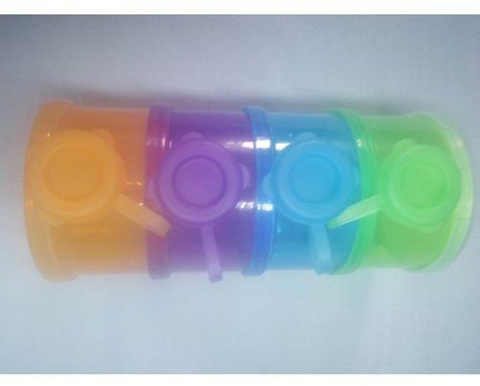 Milk Or Cereal Dispensing Bowl 4 Different Colours - 4 In 1