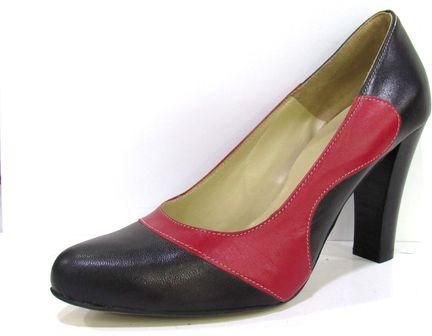 Melia Melia Black and Red Ladies Shoe