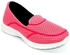 Shoozy Textile Slip On Sneakers -Pink
